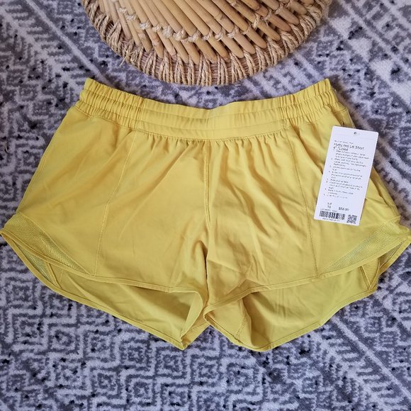 lululemon athletica Pants - NWT Lululemon Hotty Hot Short 4" Long Soleil 10